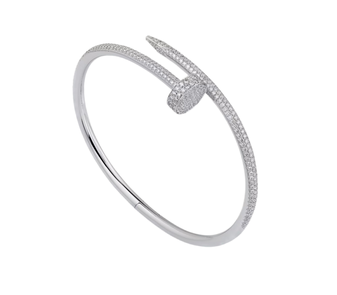 Carti Diamond Nail Bracelet