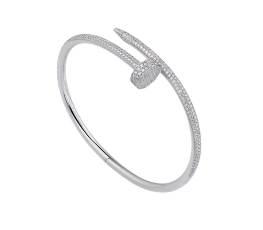 Carti Diamond Nail Bracelet